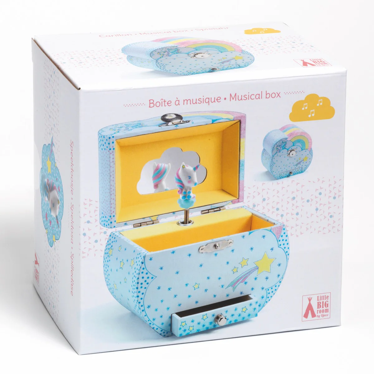 Djeco Musical Boxes  -  Dream of Unicorns - Image 4